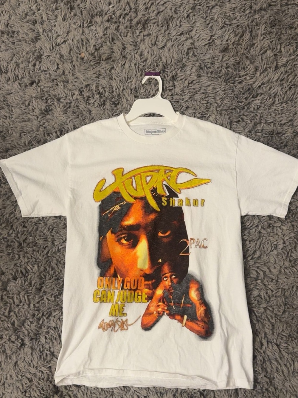 2PAC Graphic Tee - White Short Sleeve Crewneck
